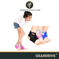 GEARDRIVE 2 Pieces Kids Ankle Brace Supports Breathable Stabilizer Adjustable Child Protector Wraps 