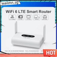 WiFi6 Router Cpe Router Wireless Compatible with Non-Contract 5G SIM Cards US-Plug