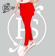 Leging rok saku Olahraga Outdoor senam Zumba Aerobic dance gym fitness yoga goes jogging Jumbo Pyur