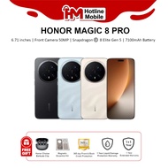 Honor Magic 8 Pro 5G Smartphone (12GB RAM+512GB ROM) | Original Honor Malaysia