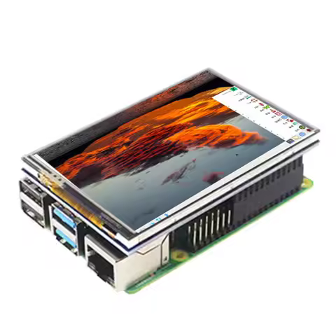 AS62 3.5 Inch RPI Display Touchscreen 480X320 For Raspberry Pi 5 5B 20 Frame TFT LCD Module Screen D