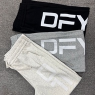 DFYNE Loose-Fitting Wide-Leg Sweatpants - Suitable for Men & Women | High Waist | Spring/Autumn
