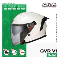 Gille Helmet 172 GVR-V1 PLAIN Motorcycle Helmets Half Face Dual VisorrMotorcycle Helmet for men modu