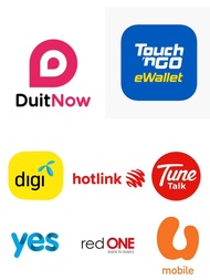 Duit Now | Reload Pin | Prepaid SOFT PIN | Topup Reload Pin | Umobile | Maxis | Digi | Tunetalk | Celcome | Yes |