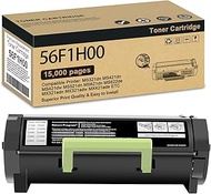 56F1H00 High Yield Toner Cartridges Compatible for 56F1000 56F000G 56F1H00 Toner for MS321 MS421 MS5