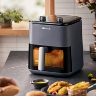 Air fryer household visual multifunctional 6.2L large capacity electric fryer oven French fries inte