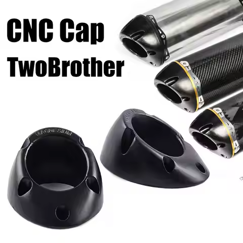 51mm Muffler Exhaust CNC Cap End for Two Brother TwoBrother Two-Brother Escape Moto Tip End Motorcyc