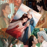 White deer Lu Bai 14-piece set periphery Lomo card postcard Photo card Photo card Fans support the c