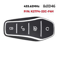 กุญแจรถอัจฉริยะ K2TF4-41A-F4AT 433.92MHz สำหรับ BYD Qin PLUS EV Yuan PLUS SONG Dolphin DM-i Tang L ร