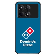 Phone Case POCO X7 X6 X5 X3 PRO GT 4G 5G TPU Rubber Softcase DOMINOS Pizza