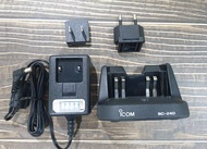แท่นชาร์จแท้ ICOM BC-240 สำหรับชาร์จแบตเตอรี่วิทยุสื่อสาร IC-86FX IC-V86 . IC-G86