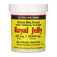 Y.S. Eco Bee Farms, Royal Jelly In Honey, 625 mg, 5.6 oz (160 g)