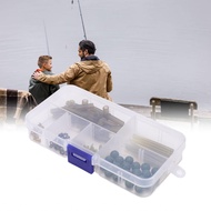 Swivels Carp Fishing Accessories Kit 71Pcs/7Set Anti Tangle Sleeves Side Bends with Storage Box for 
