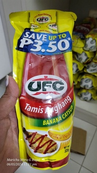 UFC Tamis Anghang Banana Ketchup 320g Sachet