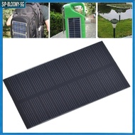 【1.15】 1W5V Solar Panel Polycrystalline Solar Glue Board Portable Solar Charger 107*61