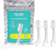 quip Sonic Toothbrush Replacement Heads for Adults - 3 Pack - Verified quip Standard Brush Head Refi