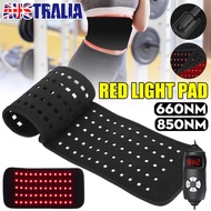 850nm/660nm Near Infrared Wearable Wrap Deep Therapy Pad For Back Shoulder Joints Muscle Pain Relief