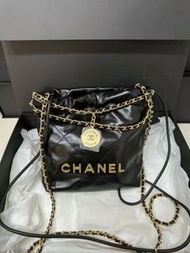Chanel 23 s 黑金mini  22Bag