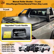 Toyota Hilux Roller Shutter T-Lock Roller Shutter Hilux Manual Roller Shutter Vigo Revo Rocco Rogue