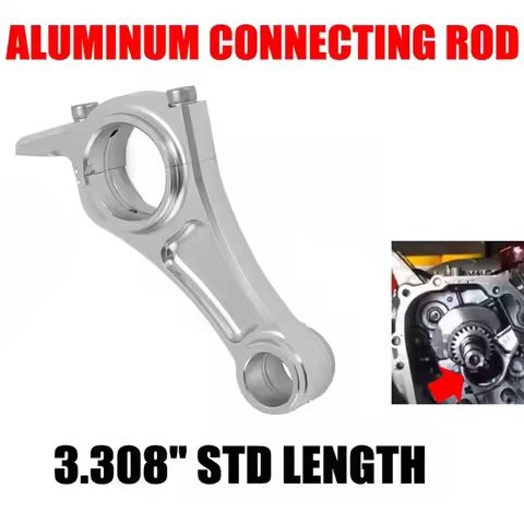 Billet Alum Connecting Rod (3.308" std length) Fits for Both Hem 60363 and Non Hem 69730 Predator 21