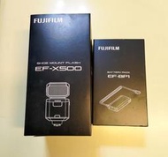 富士閃光燈EF-X500 + EF-BP1電池匣