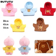 BUTUTU 30/40/50cm Plush Toy Clothes Doll Supplies Mini Animal Dolls Overalls Sweater Birthday Dolls 