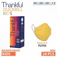 Masker Medis Thankful Duckbill KIDS 4 Ply 4 D