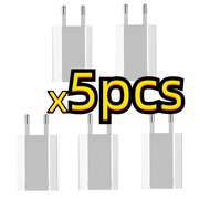 1/3/5Pcs EU Plug USB Wall Charger For iPhone iPad Samsung Xiaomi Huawei Honor Universal 5V 1A Mobile
