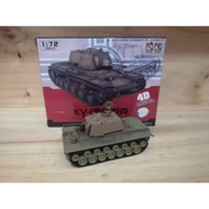 1/72 German KV-1 Heavy Panzer Tank Model WWII series 1