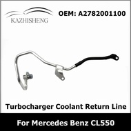 A2782001100 Turbocharger Coolant Return Line A278 200 11 00 For Mercedes Benz CL550 CL63 AMG S63 AMG