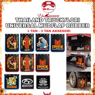 UNIVERSAL MUDFLAP MUDGUARD 12X15, 16X16, 18X19 THAILAND RUBBER GETAH LORI LORRY TRUCK TRAILER 1 TAN 