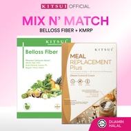 KITSUI [Mix n’ Match] KMRP Meal Replacement Plus 15's x 30g + KITSUI Belloss Fiber 15'sx15g