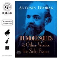 AUTHORIZED DISTRIBUTOR - ALFRED MUSIC - DVORAK HUMORESQUES AND OTHER WORKS FOR SOLO PIANO