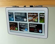 Built3D, Google Nest Hub Home Kitchen Under Cabinet Mount Bracket All Hardware Included (White)