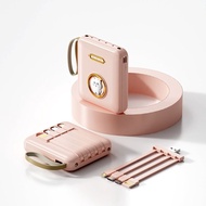 Cartoon Comes with Cable Mini Charging Treasure 1,000mAh Domestic 3c Large Capacity Fast Charging Po