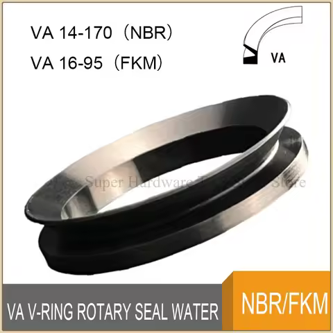 1/2/5Pcs VA V-RING Rotary Seal Water NBR/FKM Rubber Ring VA14 16 18 20 25 30 32 35 38 40 45 50 55 60
