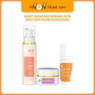 HNH BASIC SKINCARE NORMAL Sunscreen Glow (basic skincare for dull skin), OVERCOMES DULL SKIN, Bright