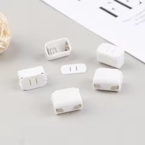 5Pcs Mini L1154F Battery Case Battery Storage Box Battery Holder For AG13 LR44 Coin Cell Battery Com