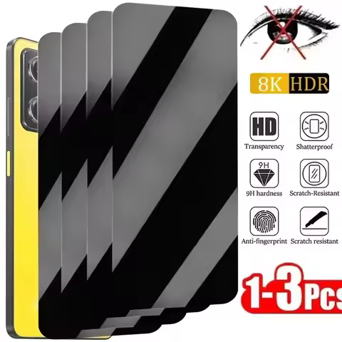 1-3Pcs Privacy Tempered Glass Anti-Spy Screen Protector for OPPO A5 5G Pro A3X A2 A80 A60 A79 A59 A3