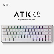 【High Quality】 ATK Atk68 Mechanical Keyboard Magnetic Switch Gaming Keyboard Smart Speed X Quick Tri