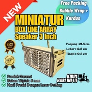 Box Sound Line Array 3 Inch