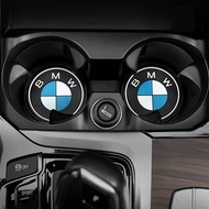 Bmw car coaster water cup card slot mat car logo silicone decoration for BMW e46 e90 e60 f30 e39 e36