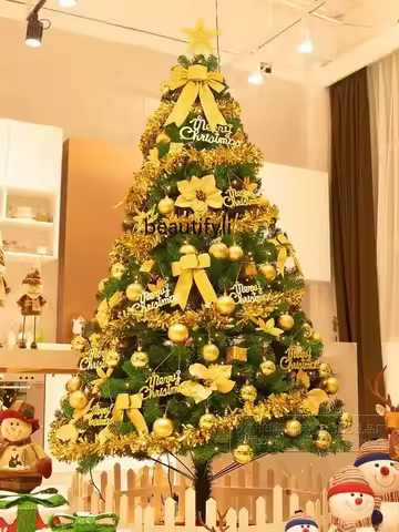 YH Large Christmas tree 4m 5M package encrypted Christmas tree Christmas decorations 3m