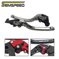 SEMSPEED CNCรถจักรยานยนต์พับคลัตช์เบรกคันเบรกสำหรับKawasaki ZX-6R ZX6R ZX636 2007-2016 2017 2018