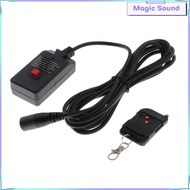 Magic Sound Mini Stage Fog Smoke Maker Machine Remote Controller w/ Line Plastic
