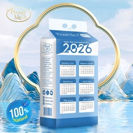 Proudme Tissue Blue Calendar Hanging Soft And Smooth Touch No Lint 300 Pulls D83