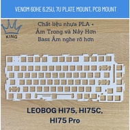 [LEOBOG HI75, HI75C, HI75PRO Plate 3D Printed PLA Plus Plastic, Switch Housing 15x14mm]