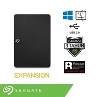 Seagate One Touch Portable HDD 2TB ฮาร์ดไดรฟ์ภายนอกสีดำใหม่ปิดผนึก