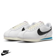 Nike รองเท้า รองเท้าผ้าใบ สำหรับผู้หญิง สำหรับผู้ชาย ไนกี้ W / M Cortez White Black Light Photo Blue DN1791-100 (Women) / DM4044-100 (Men) (3200)