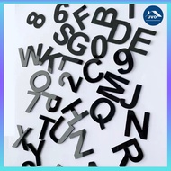 (H5CM) 3D Alphabet & Number | Huruf ABC | Nombor Rumah | House Number Outdoor | Nombor 1-10 | Hiasan